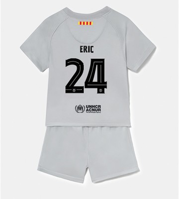 Barcelona Eric Garcia #24 Tredjedraktsett Barn 2022-23 Kortermet (+ Korte bukser)